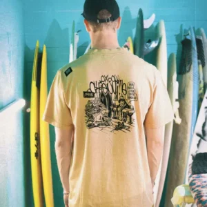 Camiseta Oxbow Shape Marrón
