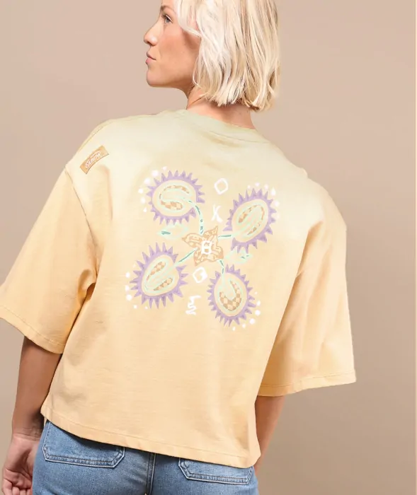 Camiseta Oxbow Seeds Amarillo