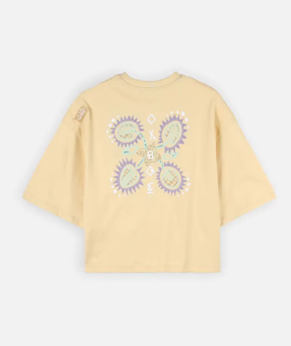 Camiseta Oxbow Seeds Amarillo - Imagen 3
