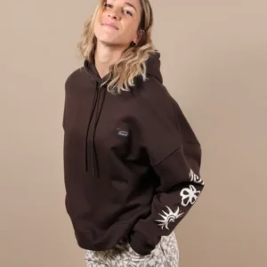 Sudadera Oxbow Brodyflo Marrón