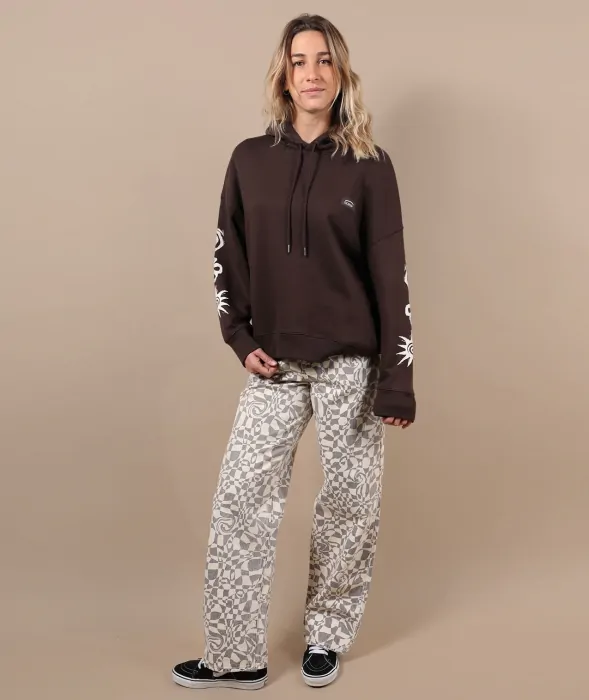 Sudadera Oxbow Brodyflo Marrón - Imagen 6