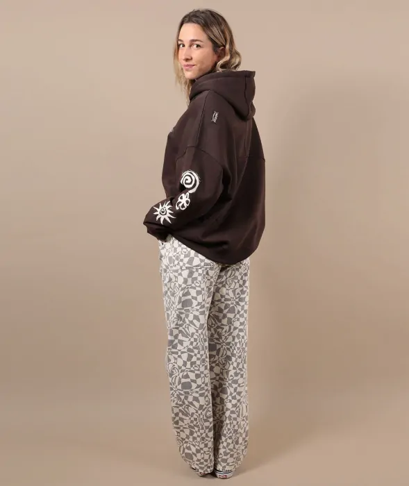 Sudadera Oxbow Brodyflo Marrón - Imagen 2