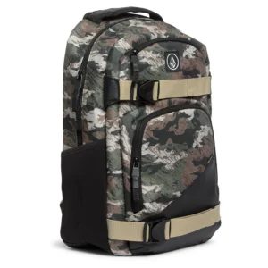 Mochila Volcom Grindstone Skate Negra