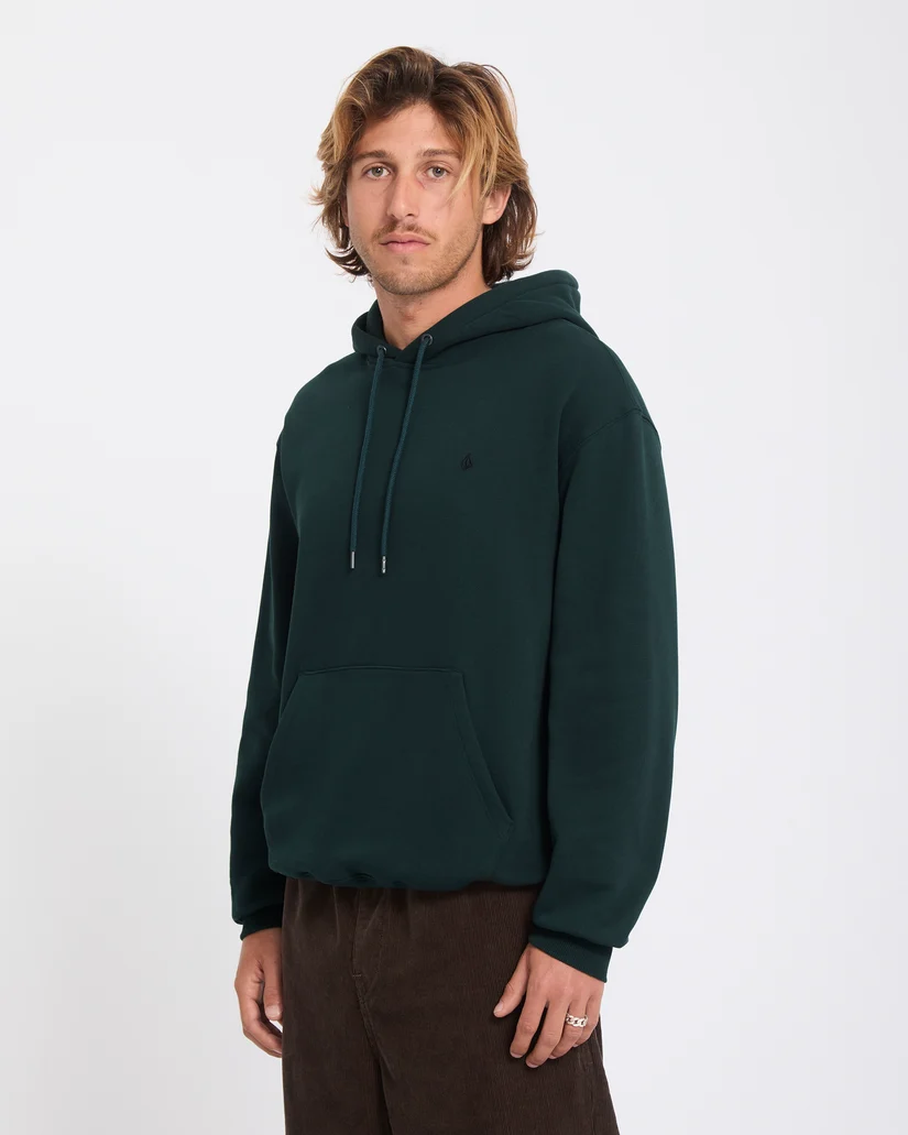 Sudadera Volcom con capucha Single Stone Verde - Imagen 2