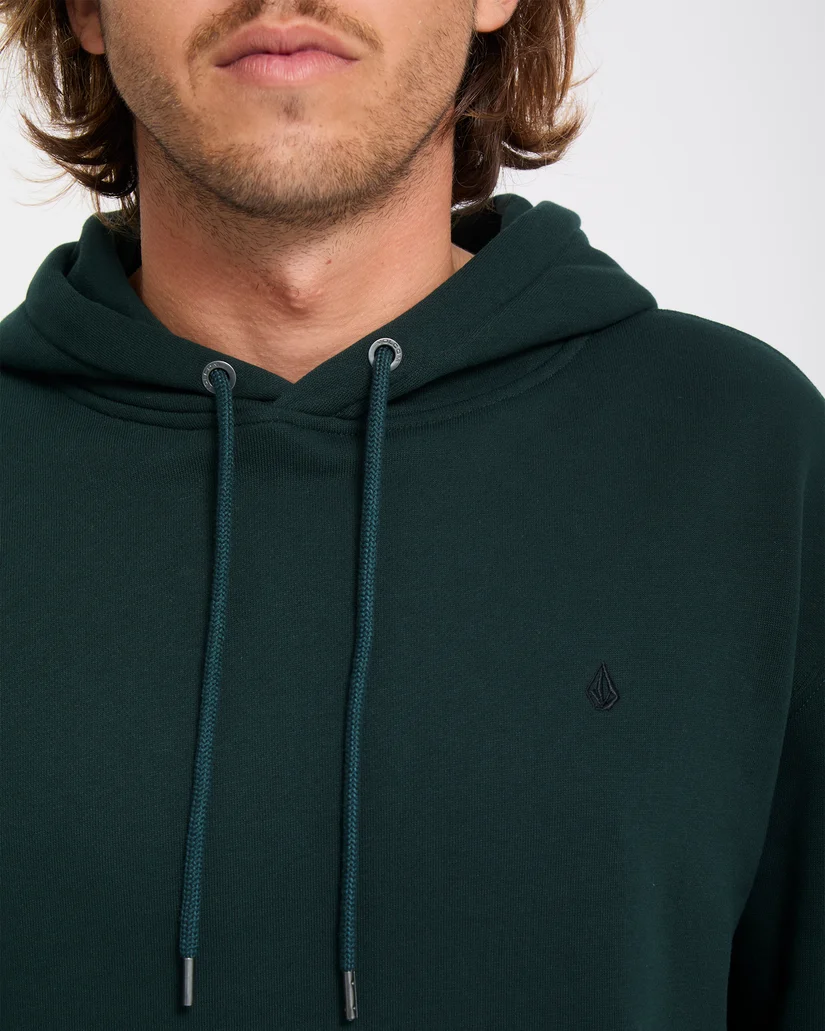 Sudadera Volcom con capucha Single Stone Verde - Imagen 3