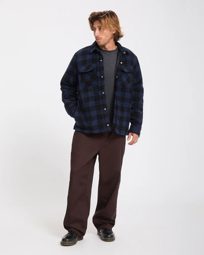 Sobrecamisa Volcom Bowered II Azul Marino - Imagen 7