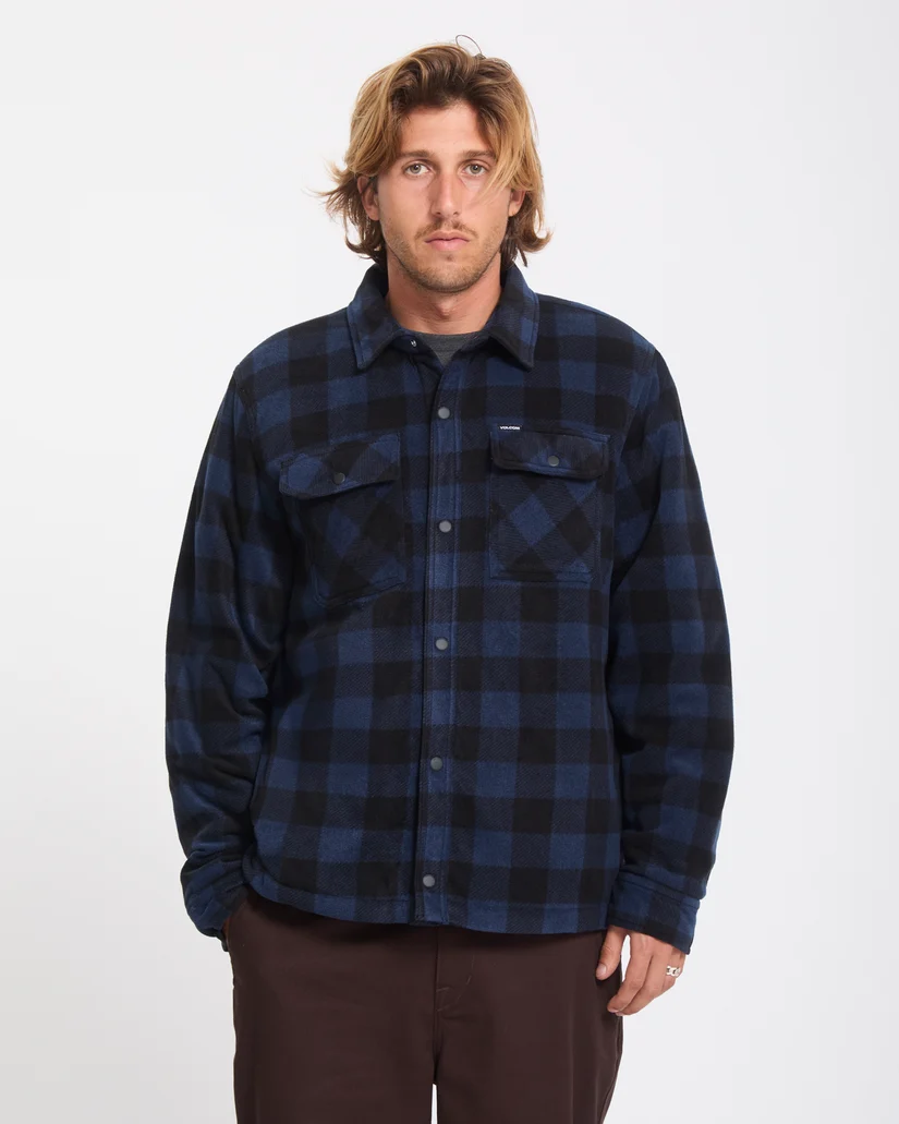 Sobrecamisa Volcom Bowered II Azul Marino