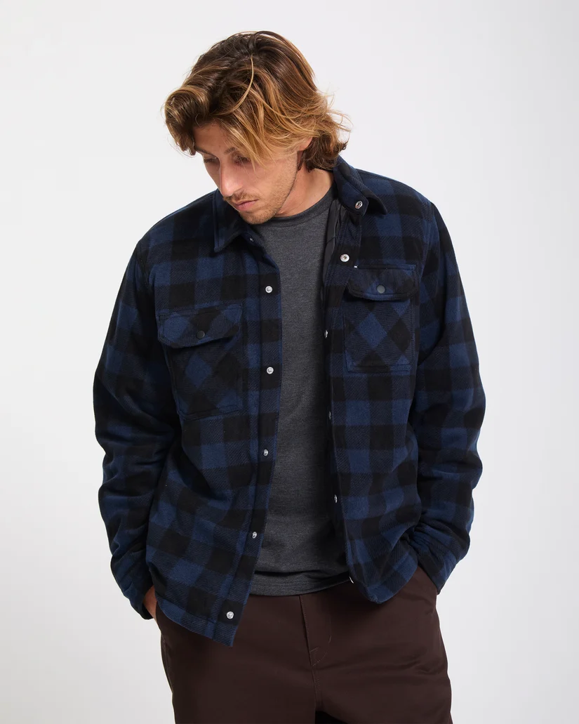 Sobrecamisa Volcom Bowered II Azul Marino - Imagen 8