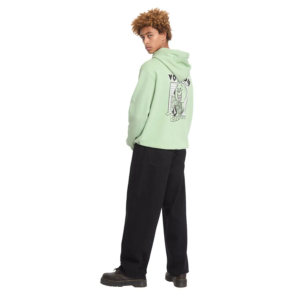 Sudadera Volcom con capucha Watanite Verde - Imagen 4
