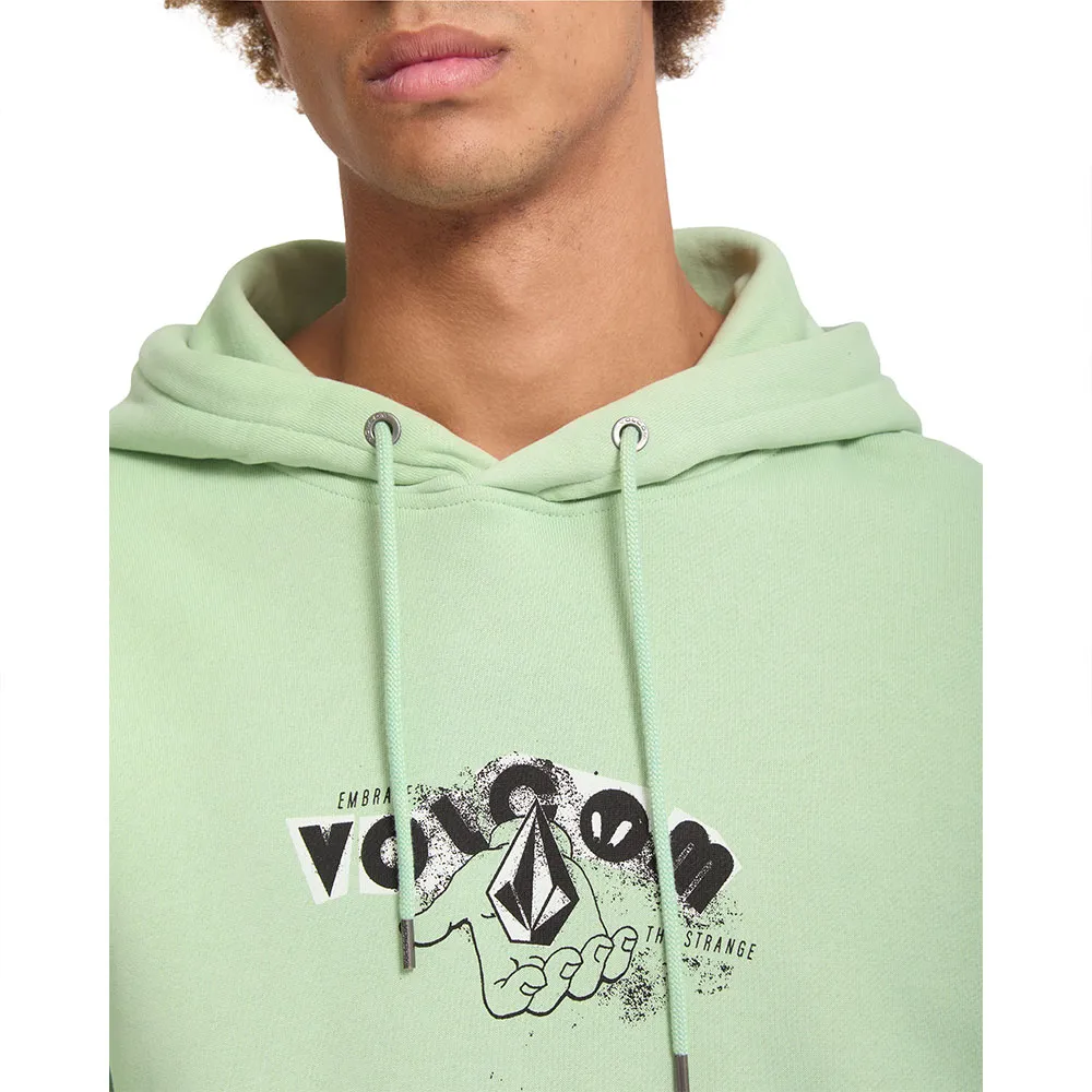 Sudadera Volcom con capucha Watanite Verde - Imagen 6